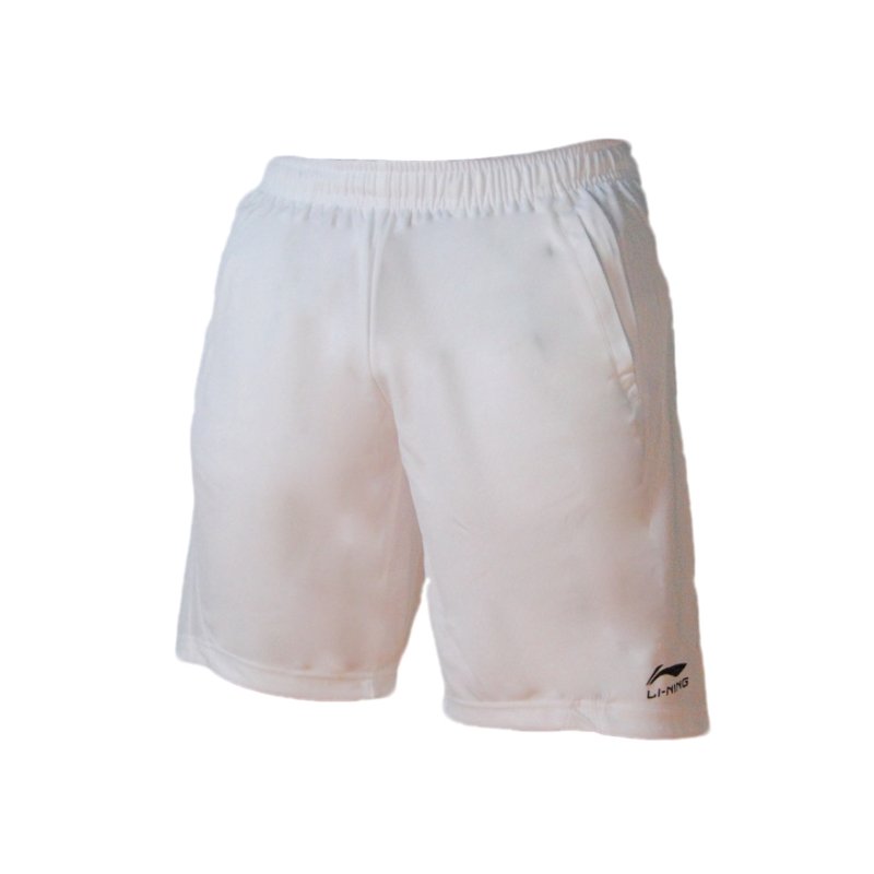 Badminton Shorts - White long 