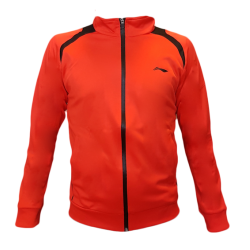 UNISEX Badminton Tracksuit Jacket - Red Look