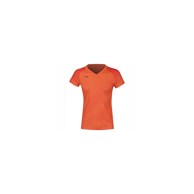 Badminton T-shirt - Team 2020 Orange Dame