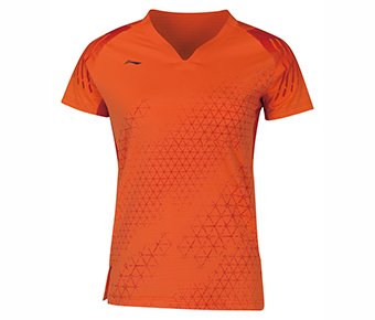 lukke Unravel Victor Badminton T-shirt - Team 2020 Exclusive Orange Pige - Li-Ning - Li-Ning