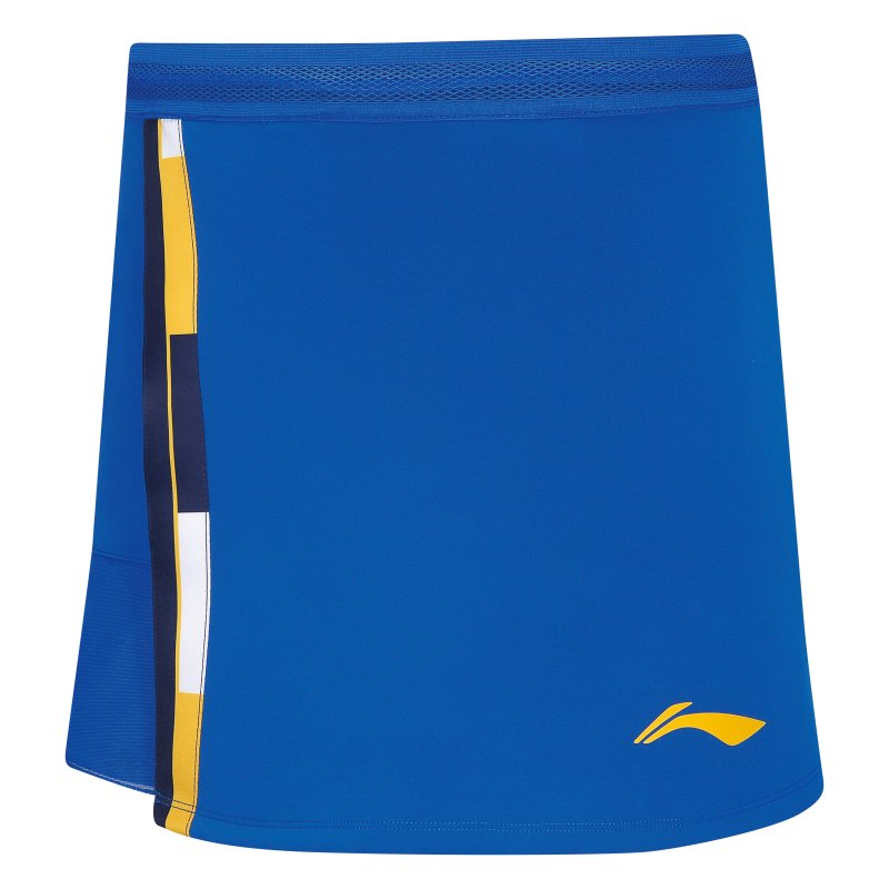 Badminton Skirt - Square Blue