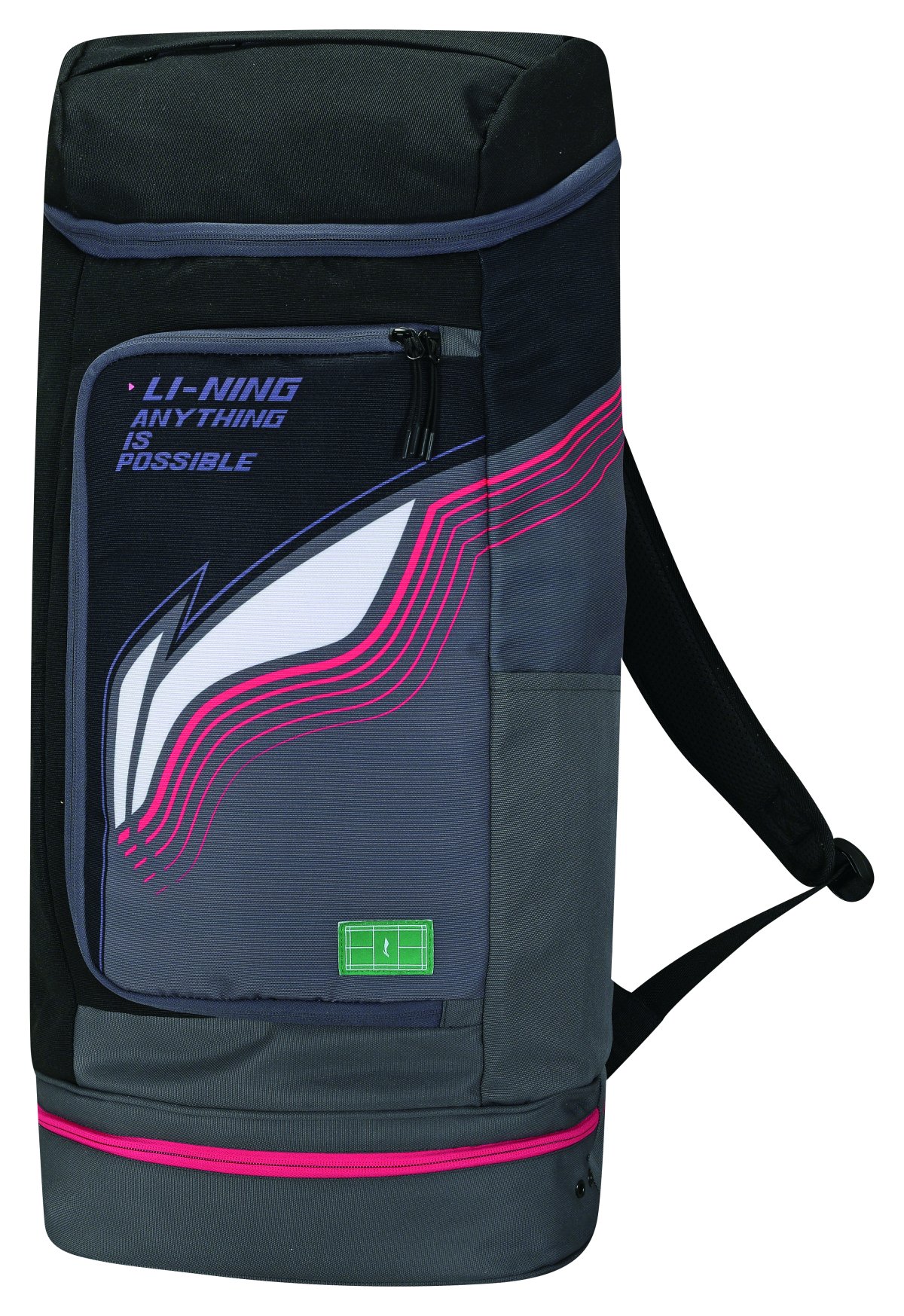 Badminton Backpack Long Black LiNing LiNing