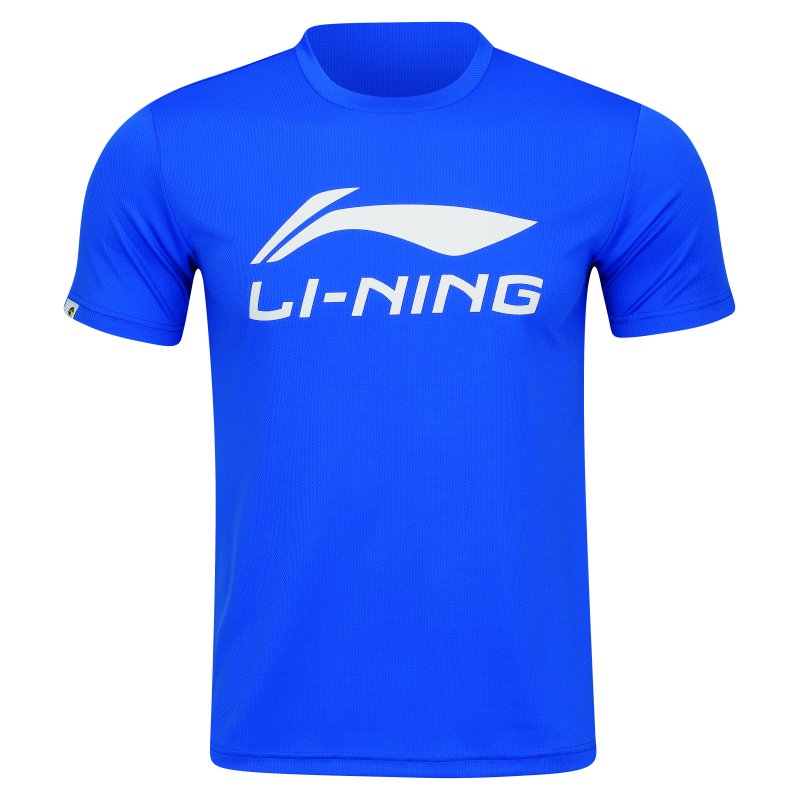 Badminton T-shirt - Logo Blue