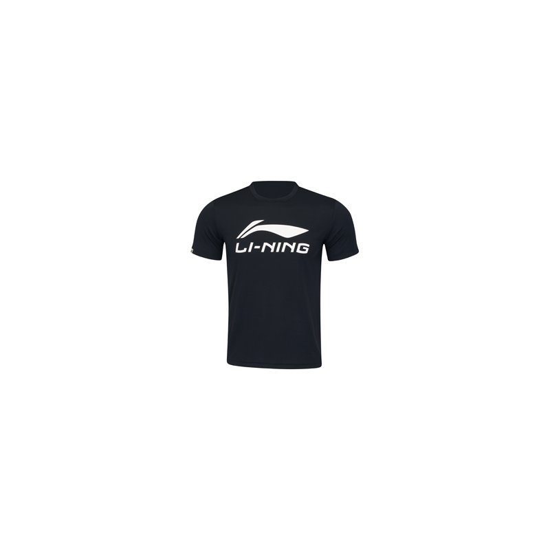 Badminton T-shirt - Logo Black