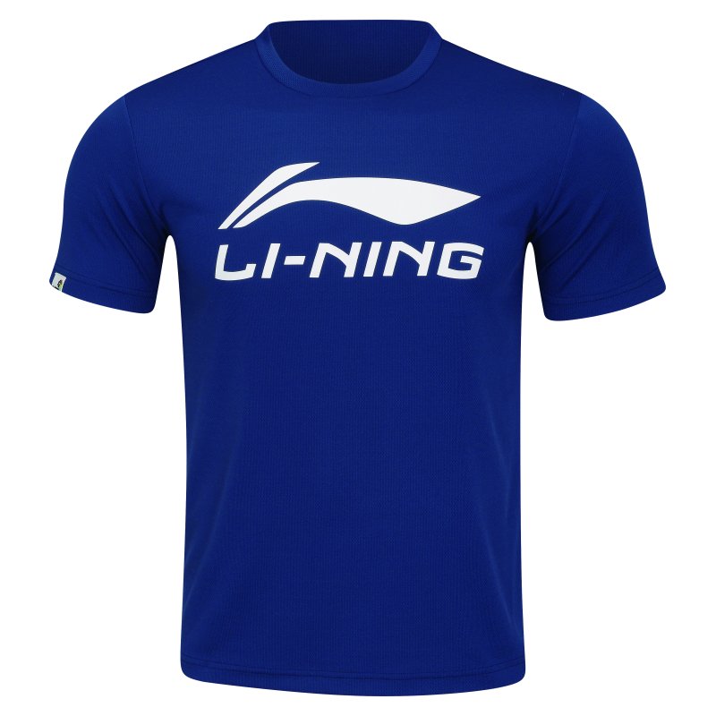 Badminton T-shirt - Logo Dark Blue