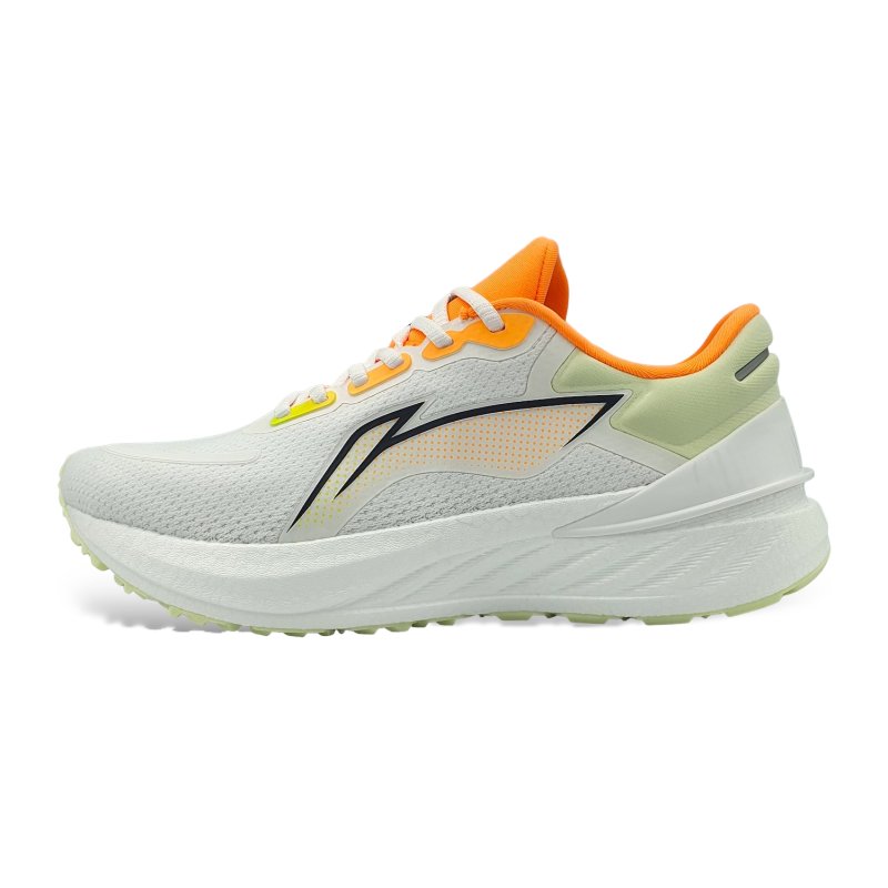 Running Shoe - YUEYING 2 White/Green Neon