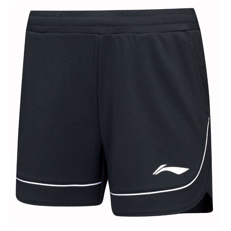 Badminton Shorts - Single Stripe Black Women - Li-Ning - Li-Ning