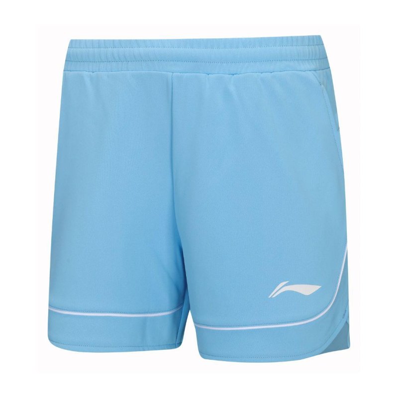 Badminton Shorts - Single Stripe Blue Dame