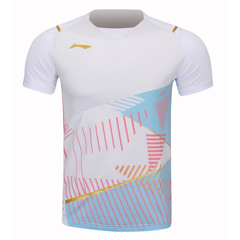 Badminton T-shirt - Deep White Exclusive Herre 