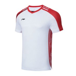 UNISEX Badminton T-shirt - Simple Life White