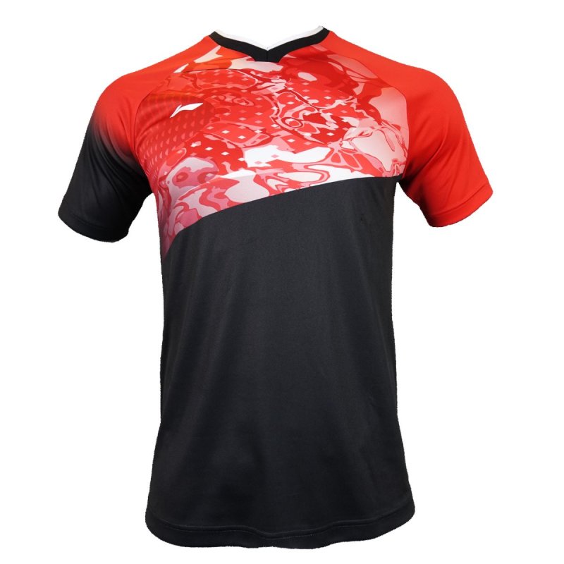 Badminton T-shirt - Club Victory Red - UNISEX