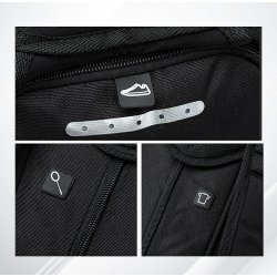 Badminton Bag - Corner Black/White