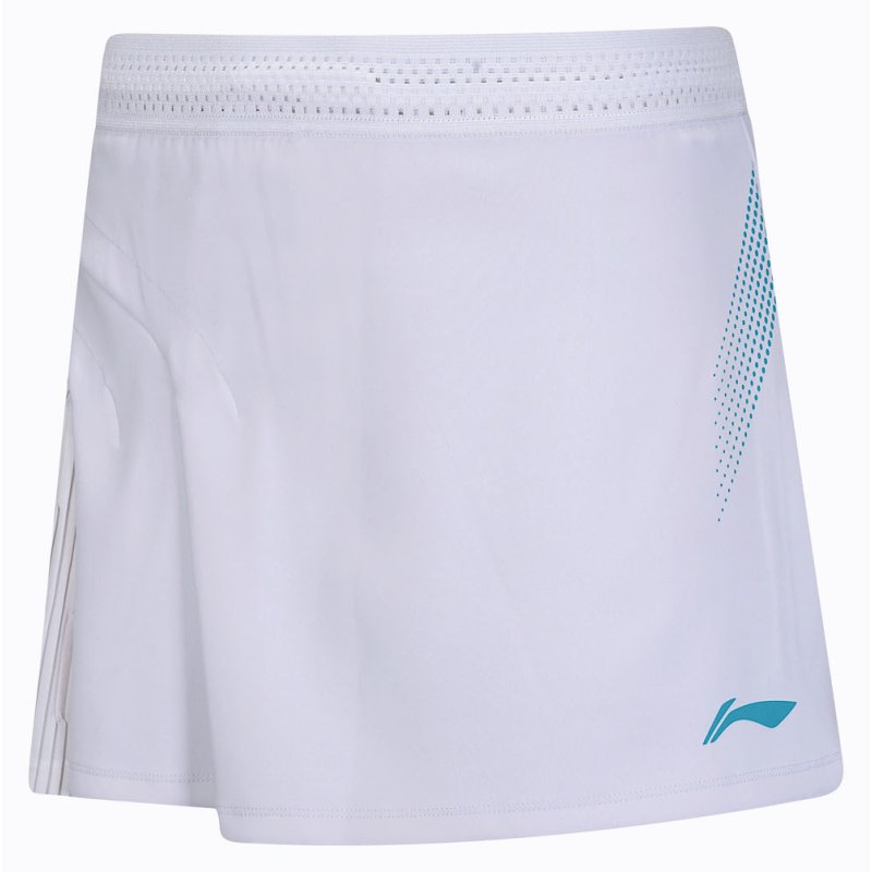 Badminton Skirt - Ice Breaker White