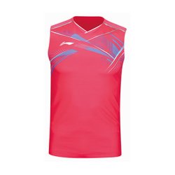 MEN'S Badminton Tank Top - Ice Breaker Pink