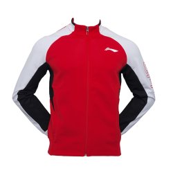 UNISEX Badminton Tracksuit Jacket - Victory Red