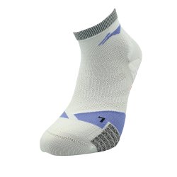 Running Socks - Perfect White Low