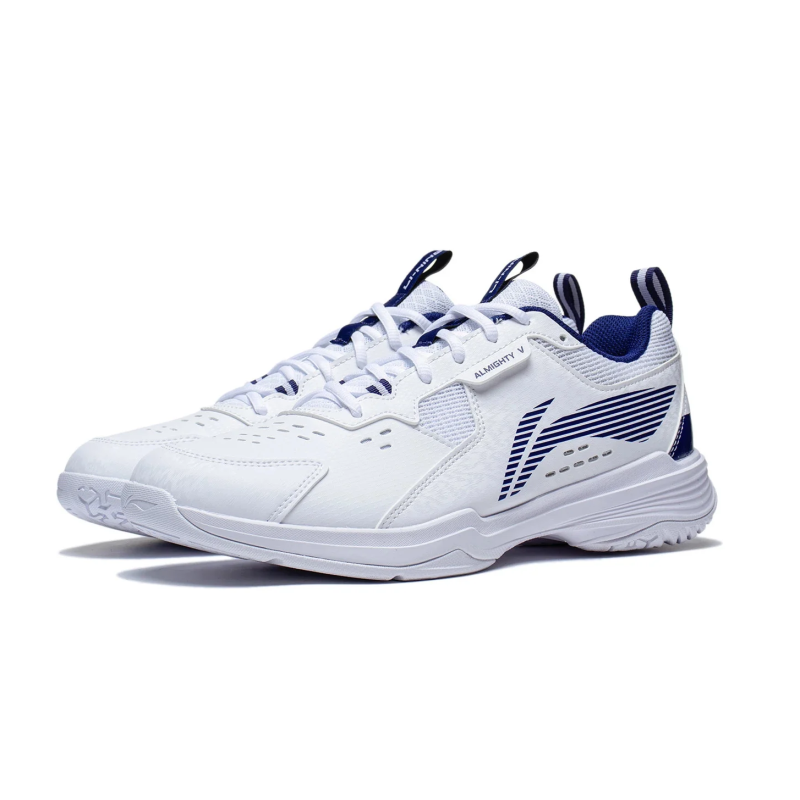UNISEX Badmintonsko - Almighty V White/Blue