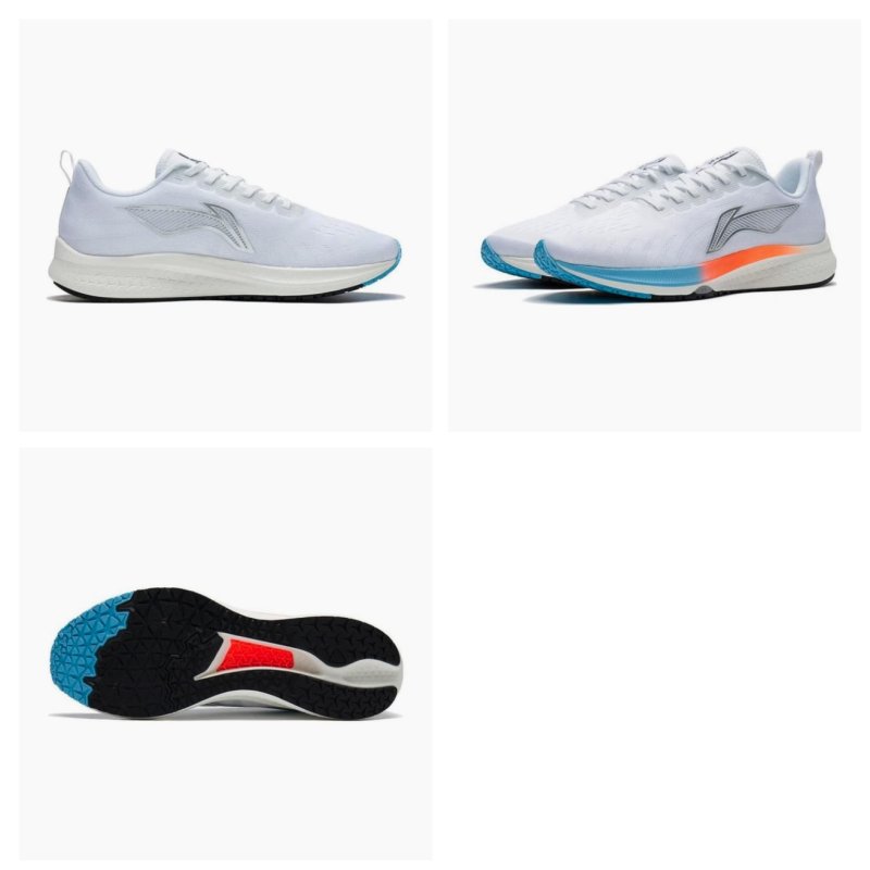 MEN'S Running shoes - Rabbit White/Silver