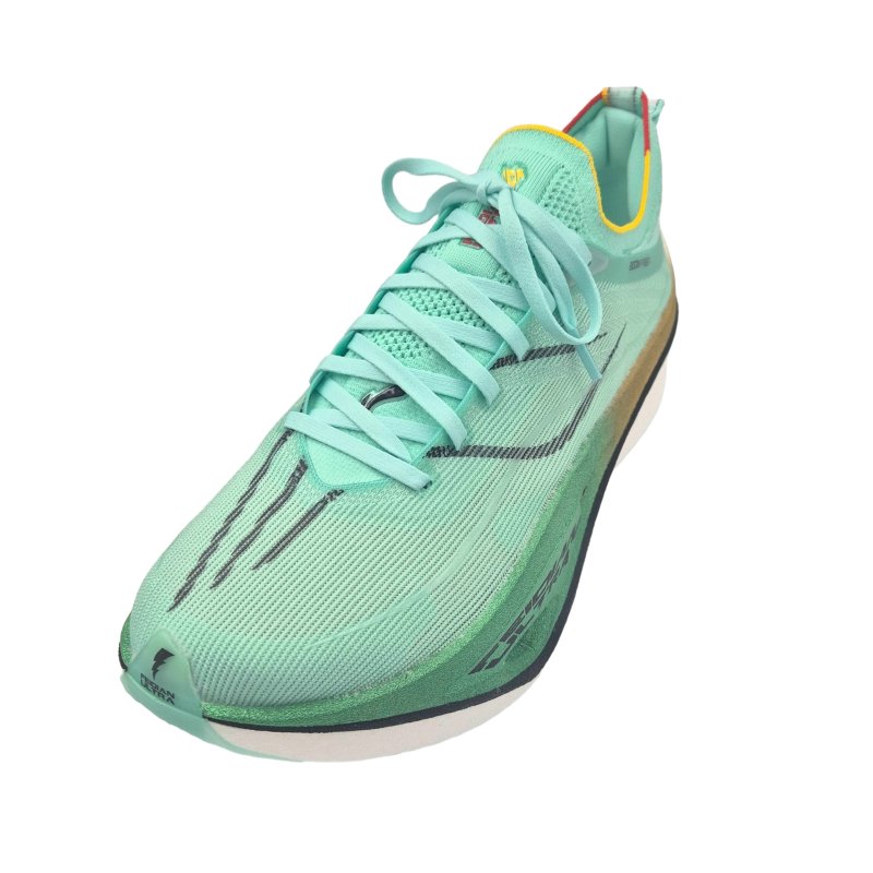 MEN'S Running Shoe - Feidian 4 Ultra Green/Rainbow