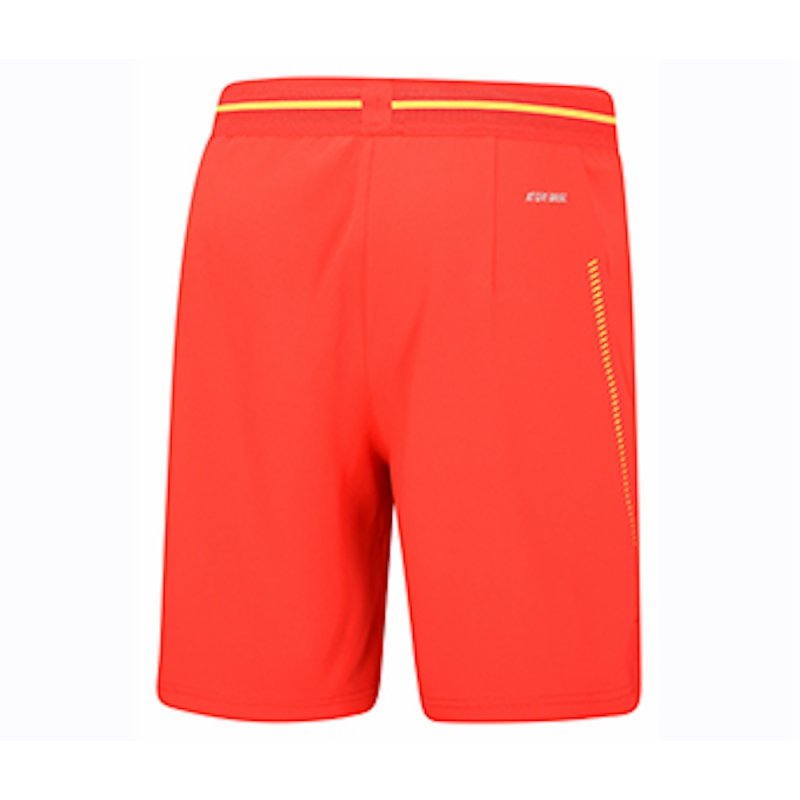 MEN'S Badminton Shorts - Aside Red