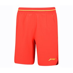 MEN'S Badminton Shorts - Aside Red