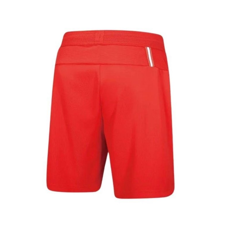 MEN'S Badminton Shorts - High Line Red