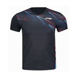 UNISEX Badminton T-shirt - Champion Black