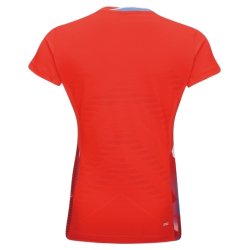 WOMEN'S Badminton T-shirt - Strong Game Red