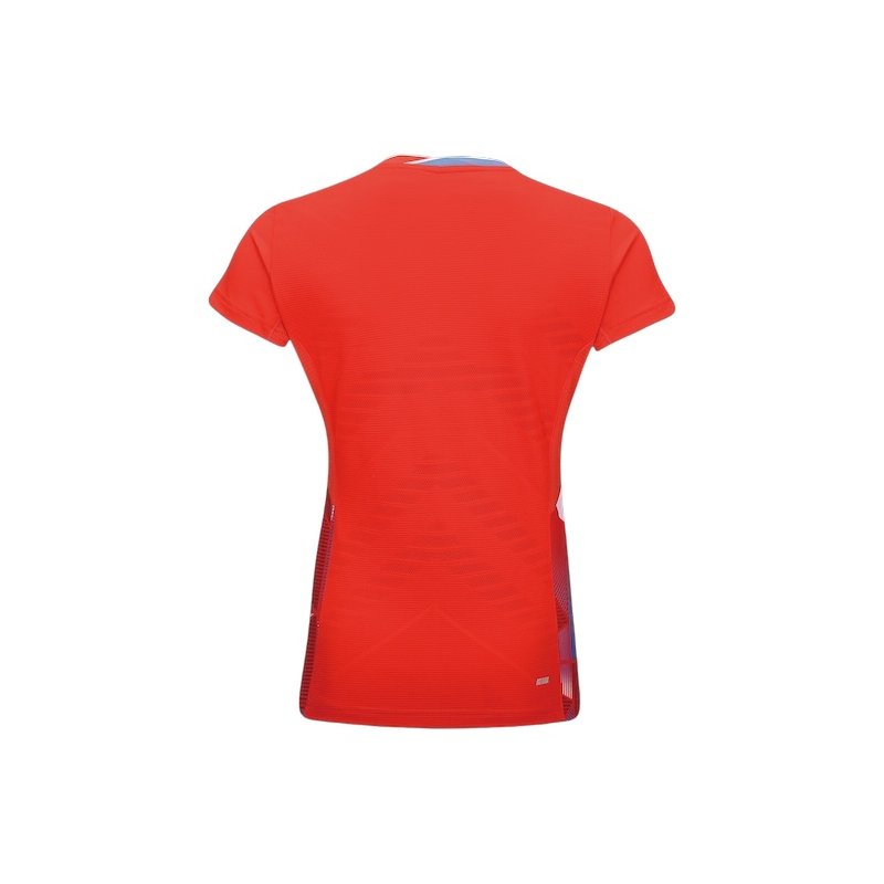 WOMEN'S Badminton T-shirt - Strong Game Red