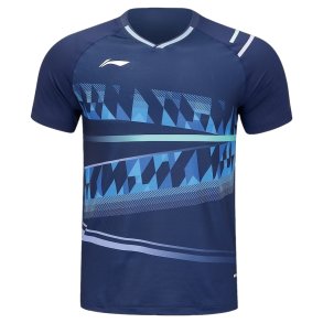 HERRE Badminton T-shirt - Iceberg Dark Blue