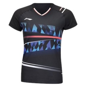 WOMEN'S Badminton T-shirt - Iceberg Black