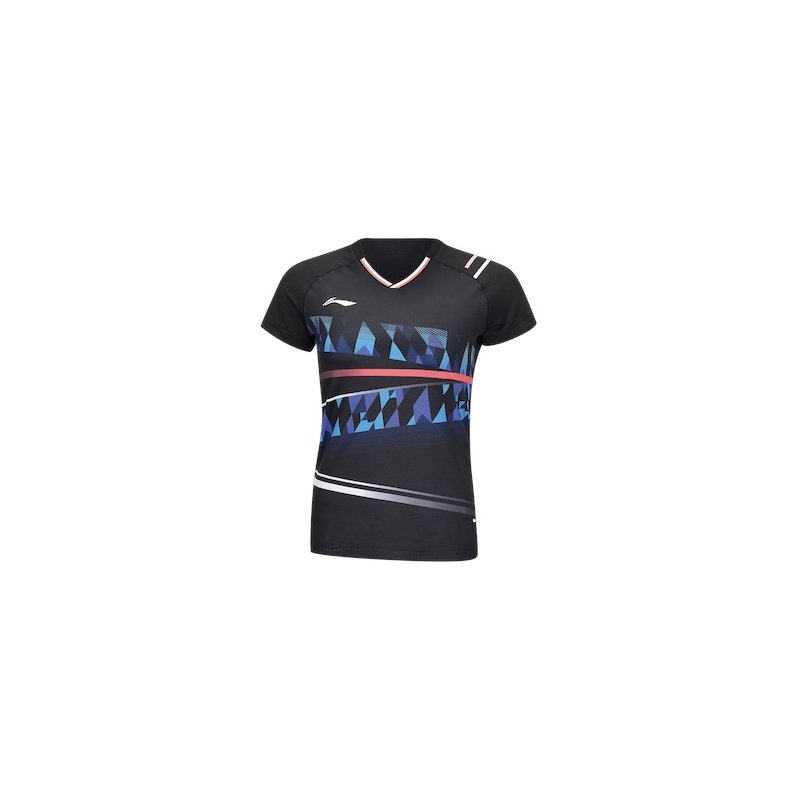 WOMEN'S Badminton T-shirt - Iceberg Black