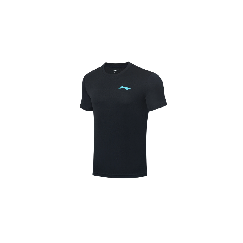 UNISEX Badminton T-shirt - Go Steady Black