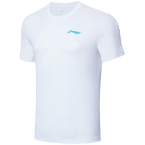 UNISEX Badminton T-shirt - Go Steady White