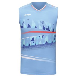 MEN'S Badminton Tank Top - Iceberg Light Blue