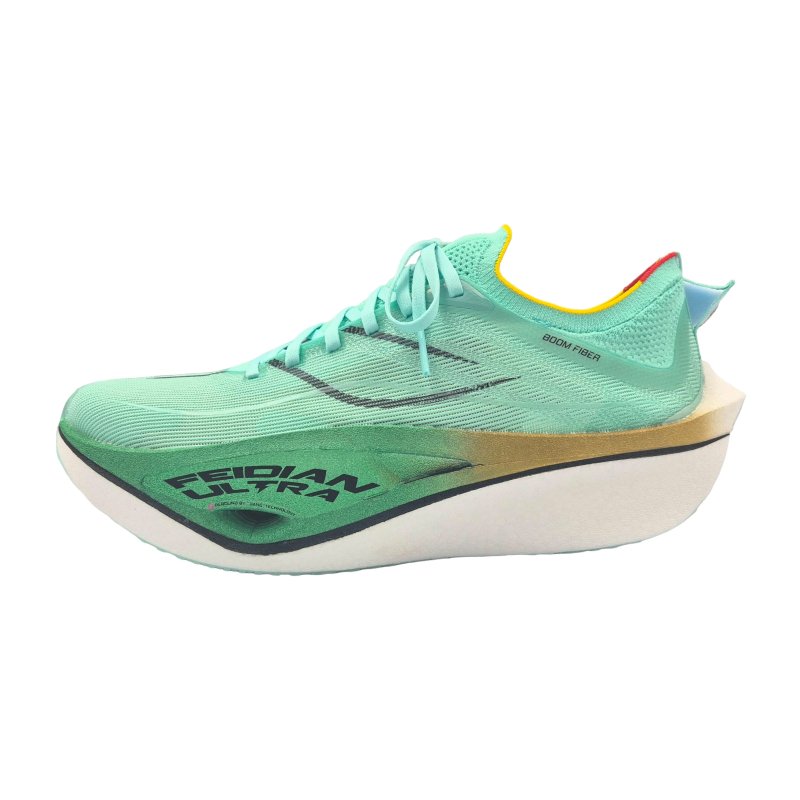 MEN'S Running Shoe - Feidian 4 Ultra Green/Rainbow