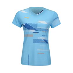 WOMEN Badminton T-shirt - Fighter Light Blue