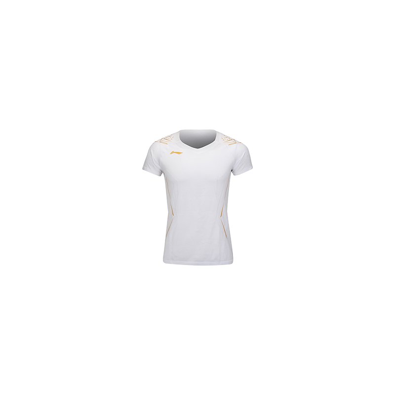 WOMEN Badminton T-shirt - International NEW White