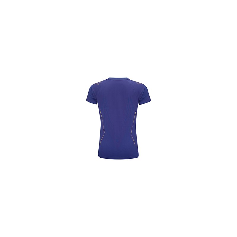 WOMEN Badminton T-shirt - International NEW Blue