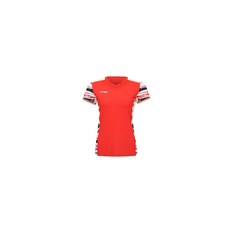 WOMEN Badminton T-shirt - Top Play Red