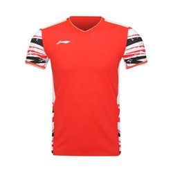 UNISEX Badminton T-shirt - Top Play Red