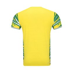 UNISEX Badminton T-shirt - Top Play Yellow