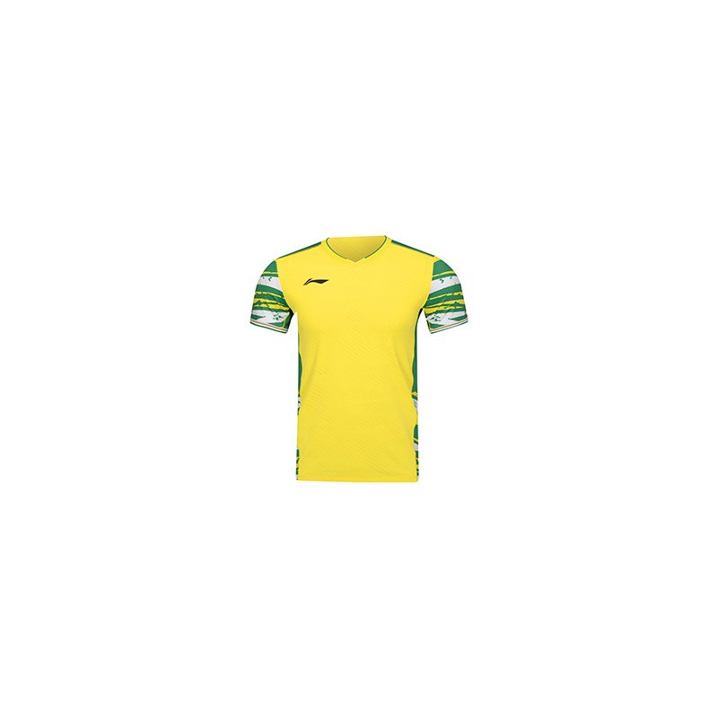 UNISEX Badminton T-shirt - Top Play Yellow