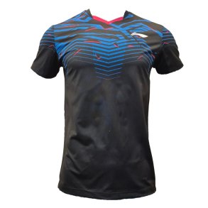 UNISEX Badminton T-shirt - Champion Black Stripe