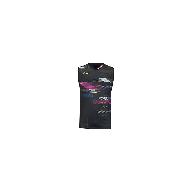 MEN'S Badminton Tank Top - Fighter Black