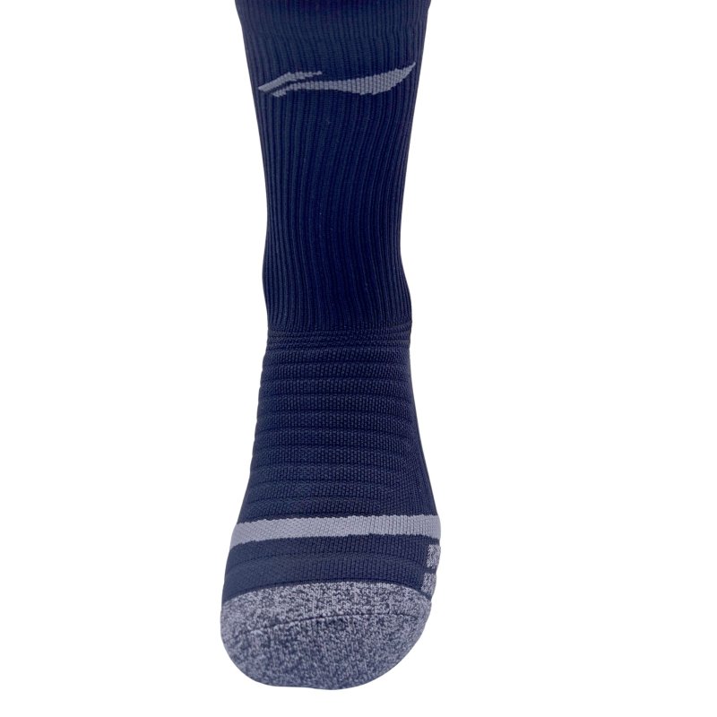 Badminton Socks - Long stripe Black
