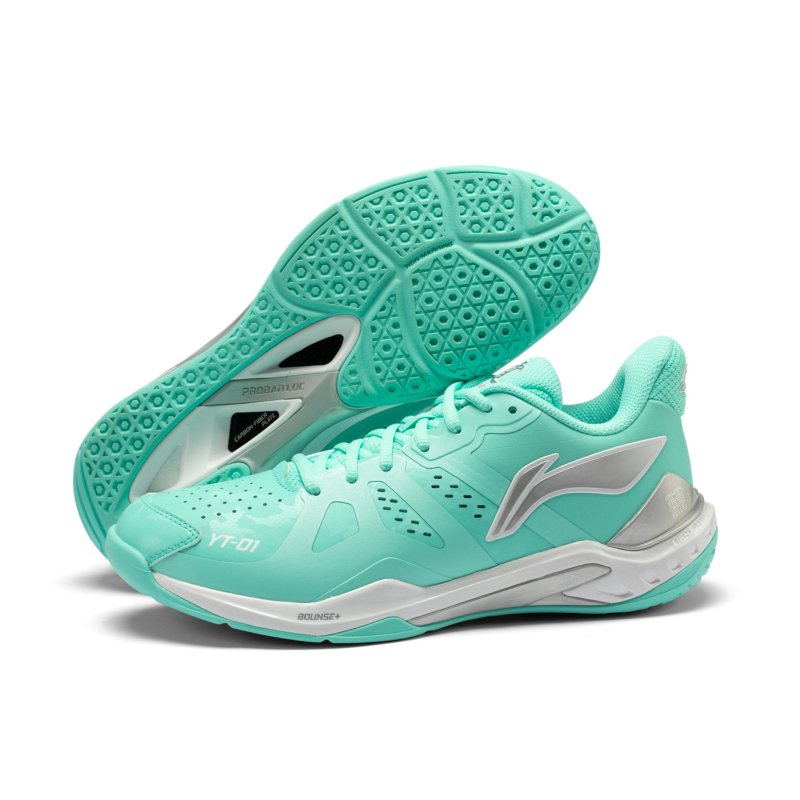 UNISEX Badminton Shoes - Yun Ting Cyan Green