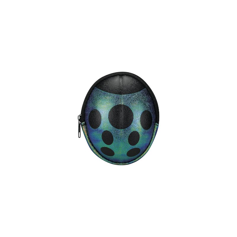 Purse - Shiny Green bug 