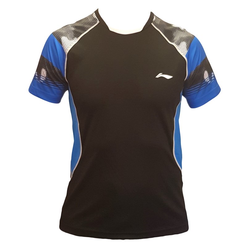 Badminton T-Shirt - Team Blue/Black - Brn