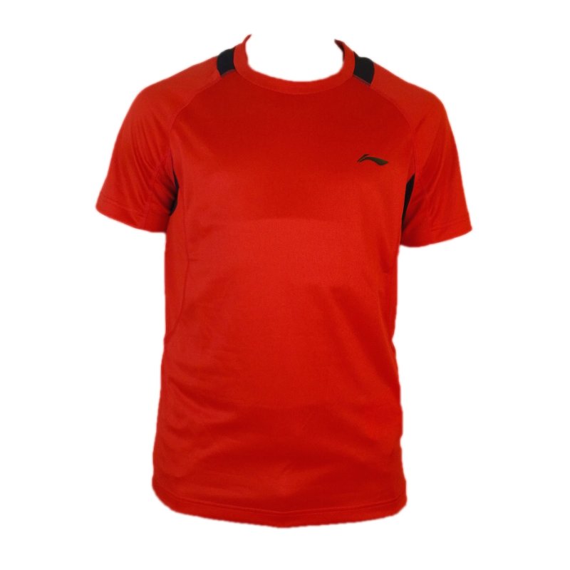 Badminton T-Shirt - Tee Base Red Kids